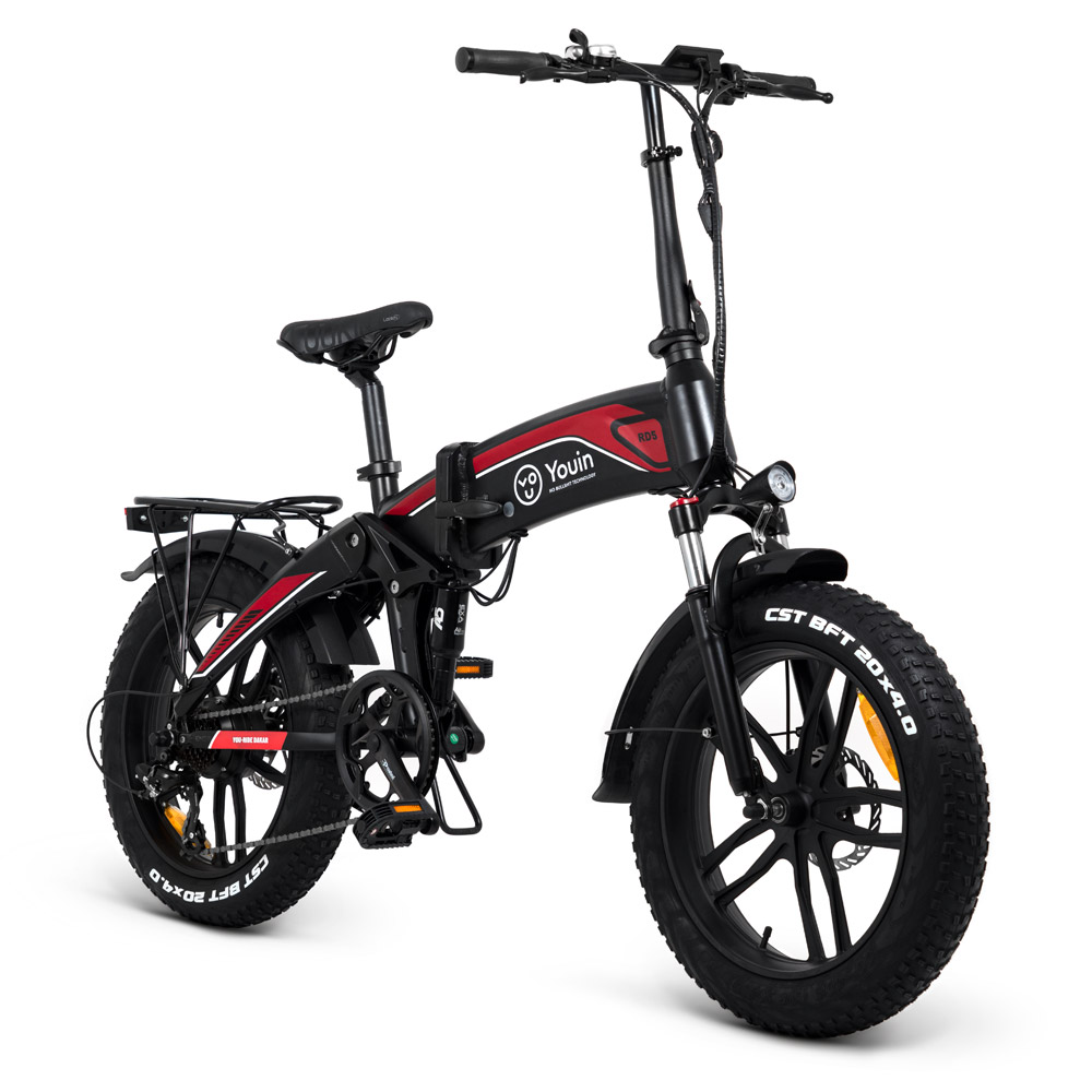 Bicicleta eléctrica Youin BK1400R DAKAR rojo